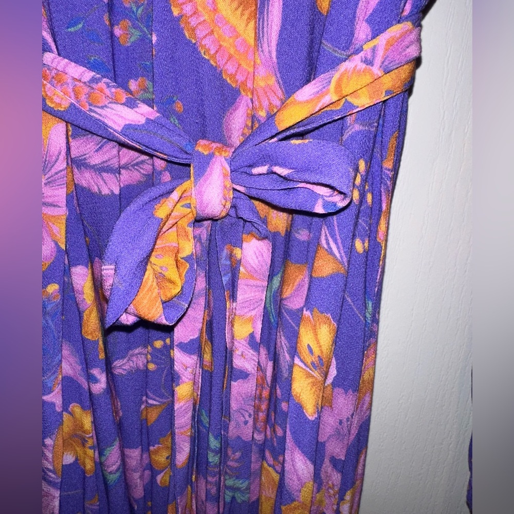THE NINE LIVES BAZAAR MARGOT IRIS MIDI DRESS NWT size 12 US! - Picture 5 of 6